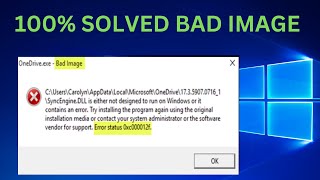 ✅How to Fix the Bad Image 0xc000012f Error in Windows 101178 [upl. by Mccullough]