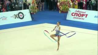 Evgenia Kanaeva  Gazprom Cup Grand Prix 2012  Ribbon [upl. by Isabeau290]