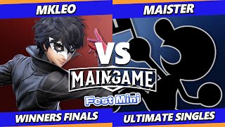 MainGame Fest Mini Winners Finals  MkLeo Joker Vs Maister Game amp Watch Smash Ultimate  SSBU [upl. by Muhammad159]