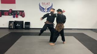 Silat Martial Arts Academy  Satria Fighting Arts Upright amp Ground Flow [upl. by Lubin924]