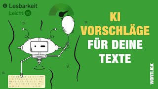 WORTLIGA mit KIVorschlägen Texte kürzen vereinfachen und Zeit sparen beim Überarbeiten [upl. by Aina88]