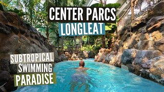 CENTER PARCS Longleat  Subtropical Swimming Paradise  Wild Water Rapids [upl. by Raimundo247]