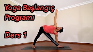 Yoga Başlangıç Programı Ders 1 [upl. by Relyc]