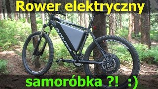 Rower elektryczny  samoróbka [upl. by Yttam]