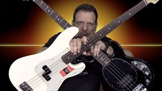 Music Man Stingray vs Fender PBass  Which Bass Rocks Harder [upl. by Lorna]