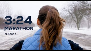 MARATHON Training  324 BQ Attempt  Ep 2 [upl. by Delfeena332]