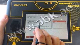 Nissan Tiida 2010 Transponder Key Programming by ZedFull key programmer [upl. by Vinia]