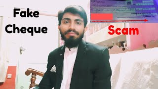 Fake Cheque Scam  Bank Cashier [upl. by Ahserb]