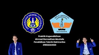 Video Luaran Praktik Kependidikan PK UNY 2024  Ahmad Ramadhan Mustofa  SMK Negeri 3 Wonosari [upl. by Novaj868]