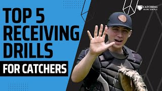 Top 5 Receiving Drills For Catchers BEST FRAMING DRILLS [upl. by Eniamsaj]