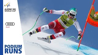 Otmar Striedinger  Mens Downhill  Soldeu  Finals  3rd place  FIS Alpine [upl. by Ikiv843]