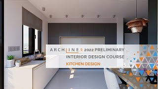 Preliminary Course  Kitchen Design  ARCHLineXP 2022 [upl. by Etiam]