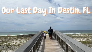 Henderson Beach State Park  Best Beach In Destin Fl  Our Last Day Here  1st Beach Tent Set Up [upl. by Trevar]