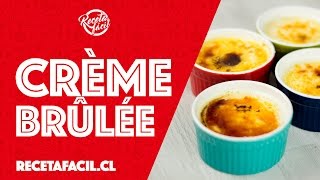 Receta Fácil de Creme Brulee [upl. by Annawt435]