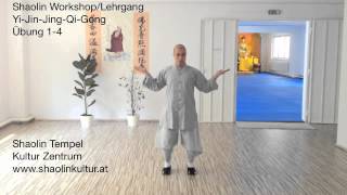 Shaolin WorkshopLehrgang YiJinJing Qi Gong Übung 14 [upl. by Melisenda]