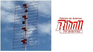 Como MONTAR ARMAR ANTENA TV DIGITAL ðŸ“º UHF TRIAX 4D de Panel Riball [upl. by Lew]