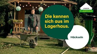 Expertentipp Gartenabfälle häckseln [upl. by Gibby]