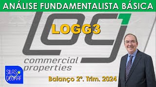 LOGG3  LOG COMMERCIAL PROPERTIES E PARTIC SA ANÁLISE FUNDAMENTALISTA BÁSICA PROF SILAS DEGRAF [upl. by Judd]