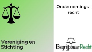 Ondernemingsrecht vereniging en stichting [upl. by Babcock]