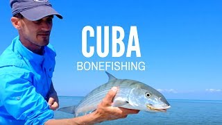 Fly Fishing Cuba for Bonefish [upl. by Rusert750]