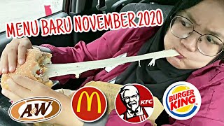 McD Salah Bagi Order 😢 REVIEW SEMUA MENU BARU Burger King KFC AampW McDonalds 👀 [upl. by Amees]