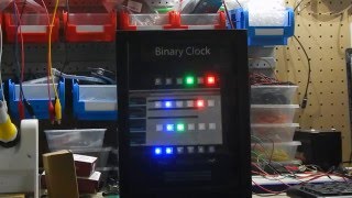 Arduino Binary Clock [upl. by Laon282]