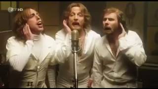 Bee Gees  Stayin Alive parody Sound recording in studio [upl. by Vadim818]