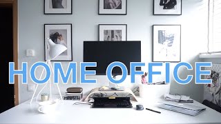 HOW TO SET UP A HOME OFFICE feat Ikea Herman Miller etc [upl. by Ileane26]