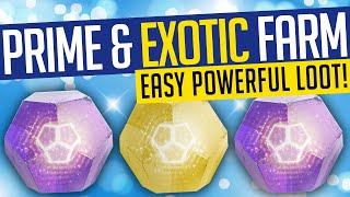 Destiny 2  PRIME amp EXOTIC ENGRAM FARM Easy Powerful Rewards Season Of The Worthy [upl. by Ojibbob]