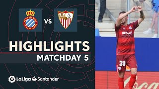 Resumen de RCD Espanyol vs Sevilla FC 23 [upl. by Betteanne930]