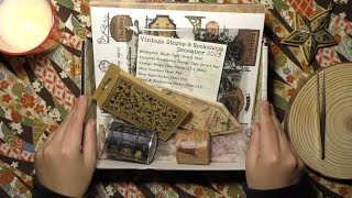 ASMR 🎧 Cora Crea Crafts Unboxing  Discount CodesㅣVintageㅣ4KㅣNo BGMㅣJournalingㅣPaper SoundsㅣRelaxing [upl. by Burris379]