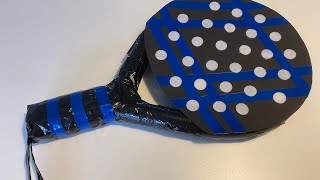 DIY Sinterklaas surprise maken Padel racket [upl. by Salkcin539]