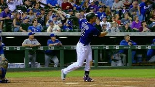 LADCOL Arenado homers to left field off Kazmir [upl. by Tali]