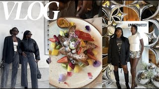 VLOG  Sister dates  Christmas Galas  Manchester Weekend AD [upl. by Ihsoyim]