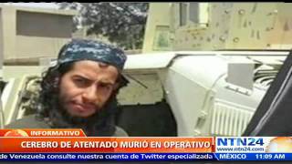 Confirman la muerte de Abdelhamid Abaaoud cerebro de los ataques de París [upl. by Ellita]