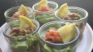 Recette Verrines d’avocat [upl. by Idelia]