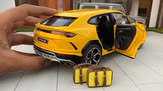 Realistic Lamborghini Urus Diecast Model Car Unboxing  Fastest SUV  by Lamborghini Store [upl. by Alyag]