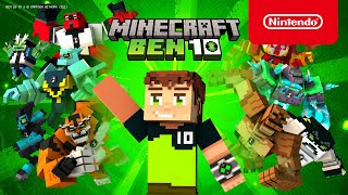 Minecraft x Ben 10 Official DLC Trailer  Nintendo Switch [upl. by Ruberta]