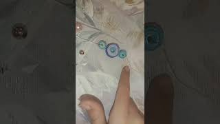 lets make Rakhi 📿with quilling paper [upl. by Nahgiem974]