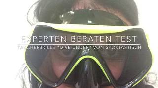 ☑ Taucherbrille Dive Under von Sportastisch ► Testbericht [upl. by Towne]