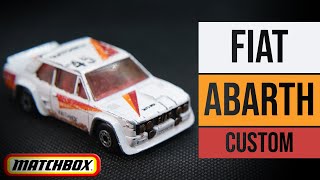 MATCHBOX custom 74E Fiat 131 Abarth Rally [upl. by Lanie]