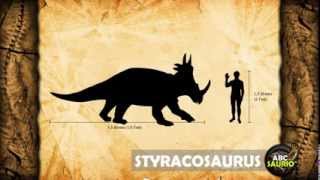 Styracosaurus  ABCsaurio [upl. by Eibba]