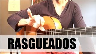 How To Play “AMII” Rasgueados EASY • Flamenco Guitar Technique [upl. by Hubsher341]