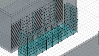 montagem de caixa e balcão em vidro modulado temperado [upl. by Oicnerolf]