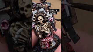 How to paint Purity Seals warhammer spacemarine blacktemplars gamesworkshop [upl. by Meihar]