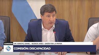 COMISIÓN COMPLETA DISCAPACIDAD  15 de octubre de 2024  INVITADOS  Diputados Argentina [upl. by Aihgn825]