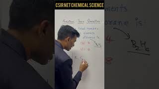 Symmetry Elements in Diborane  Group Theory shorts csirnet objectivechemistry [upl. by Dowzall]