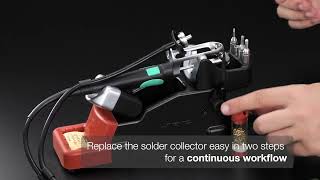 JBC│DT530 Angled Desoldering Iron What makes it so efficient and powerful [upl. by Laertnom]