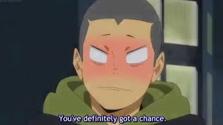 I Have a Chance Tanaka confesses to kanoka  Haikyuu Season 4 EP 13 [upl. by Ninnetta891]