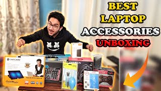 Must Have LAPTOP ACCESSORIES  7 ITEMS UNBOXING amp REVIEW [upl. by Therese]